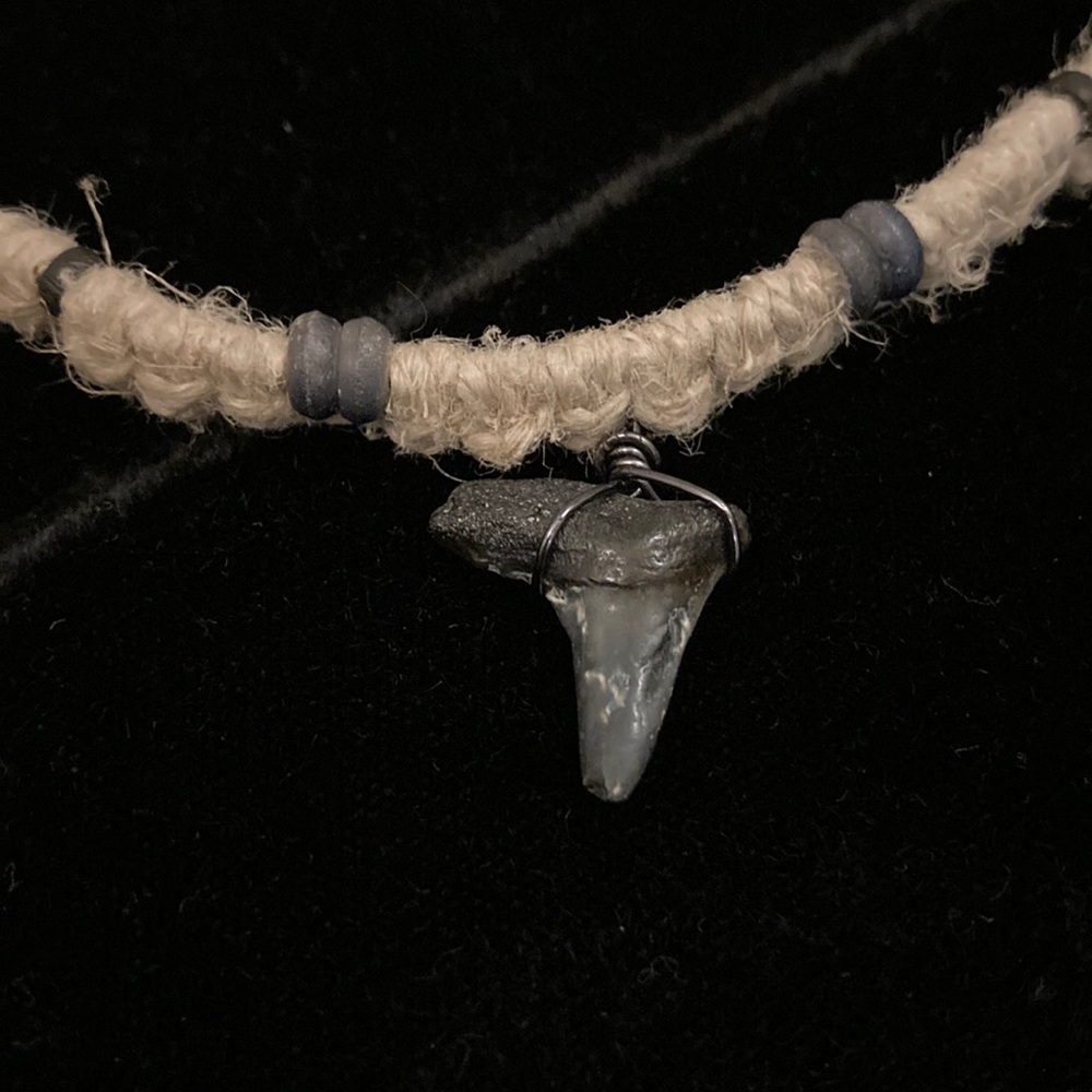 3/$20 Handmade sharks tooth necklace